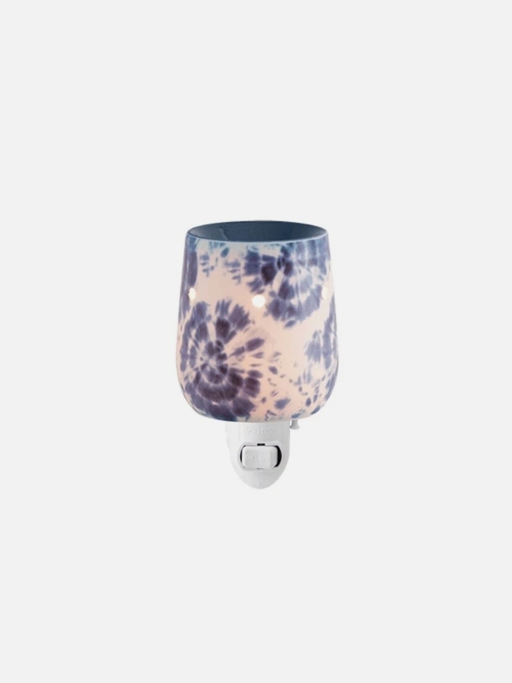 Scentsy Purple Tie-Dye Ceramic Plug-In Warmer